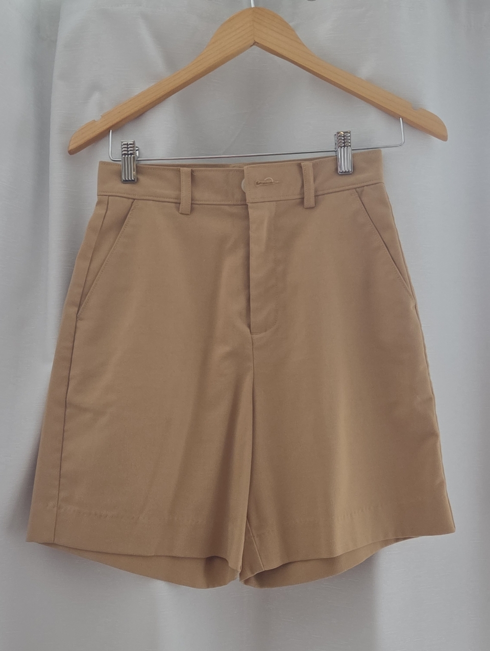Twik High-Waist Tan Shorts